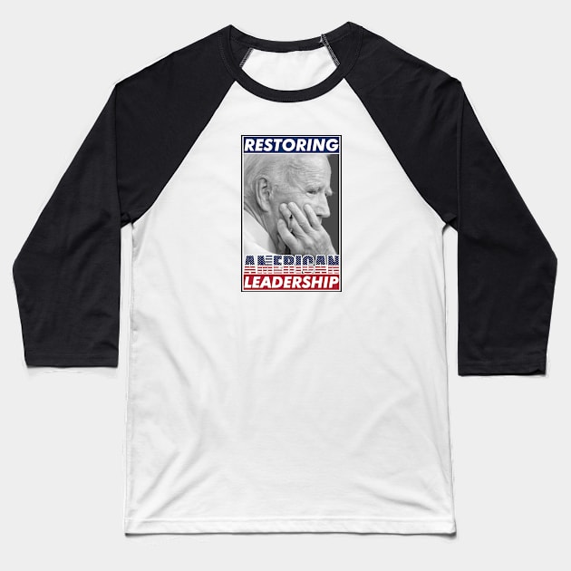 Restoring American Leadership, Joe Biden Kamala Harris Election 2020, Are We Great Again Yet? Baseball T-Shirt by VanTees